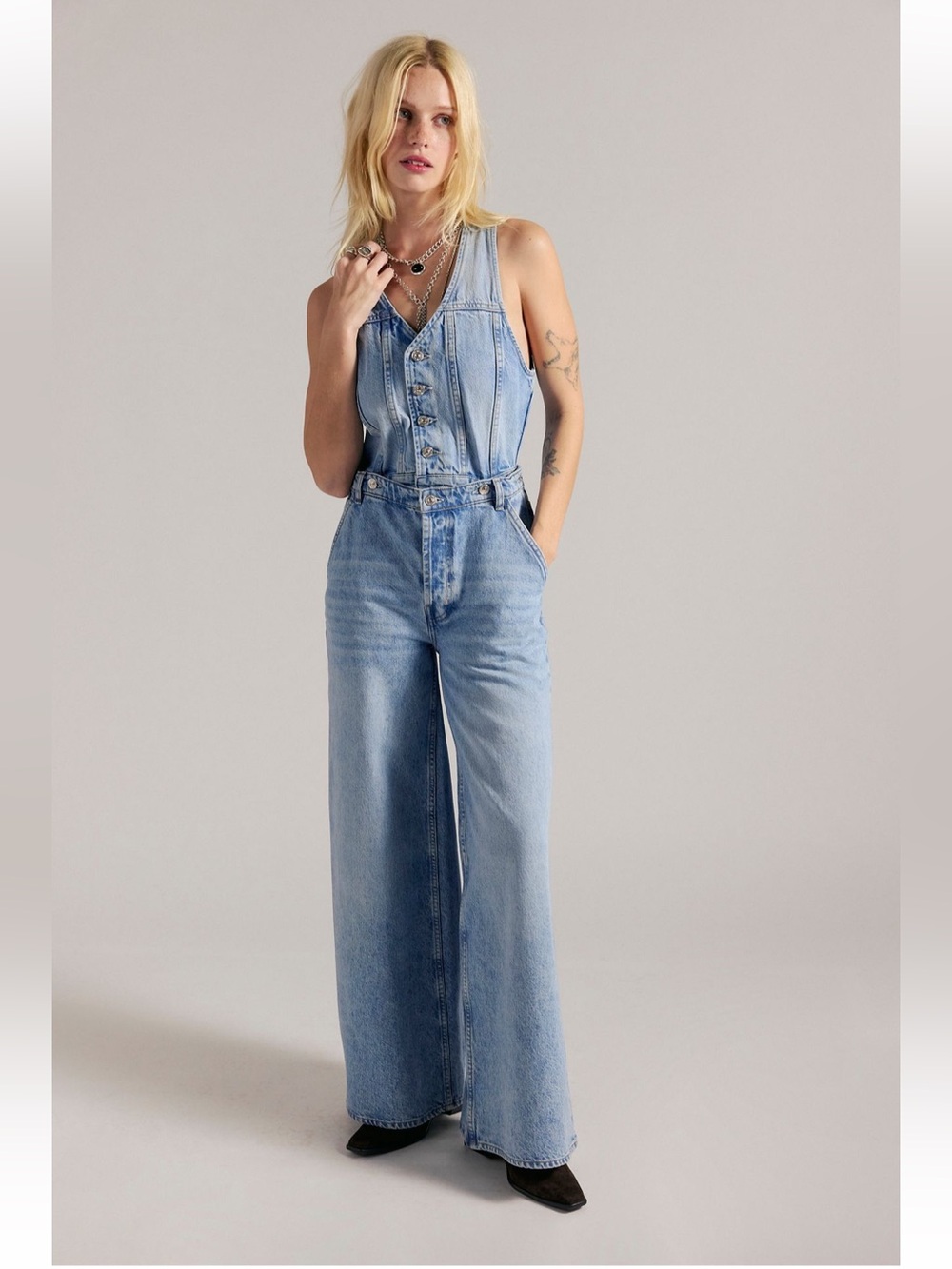 NWT We The Free Better Together Convertible Jumpsuit